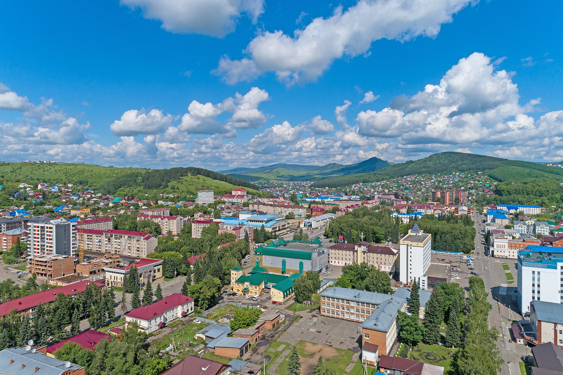Центр Горно-Алтайска. Фото: Ludvig14, CC BY-SA 4.0