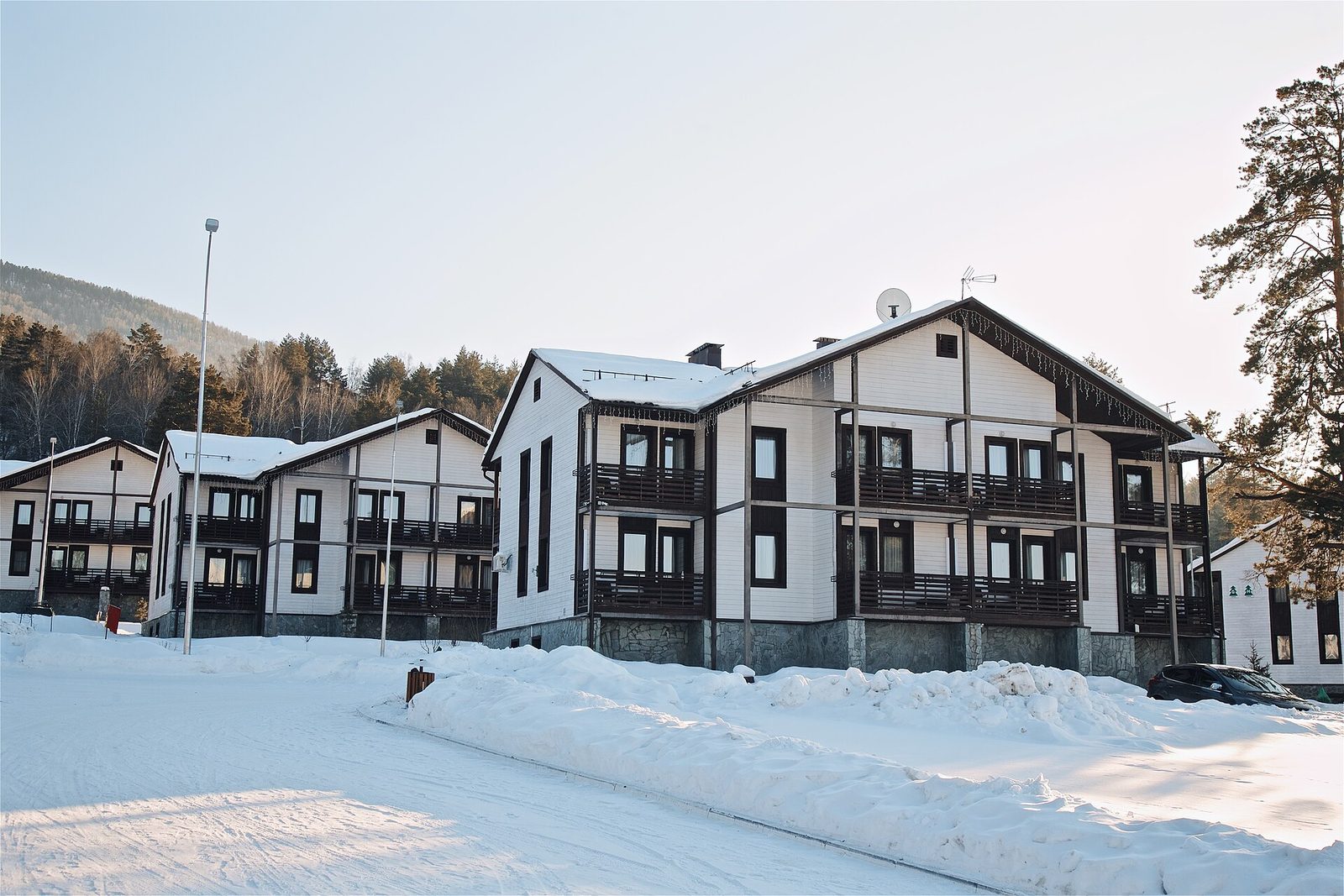 Гостиничный комплекс курорта Манжерок